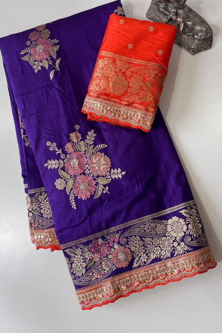 Moonchild Moment Banarasi Pattu Saree