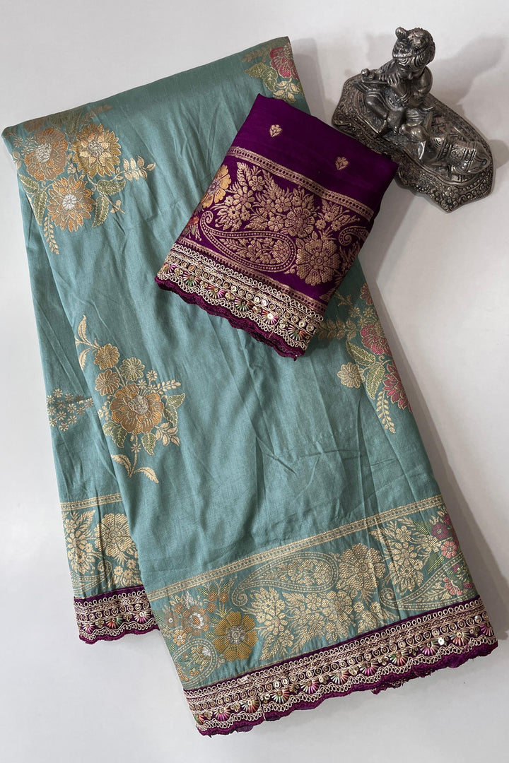 Moonchild Moment Banarasi Pattu Saree