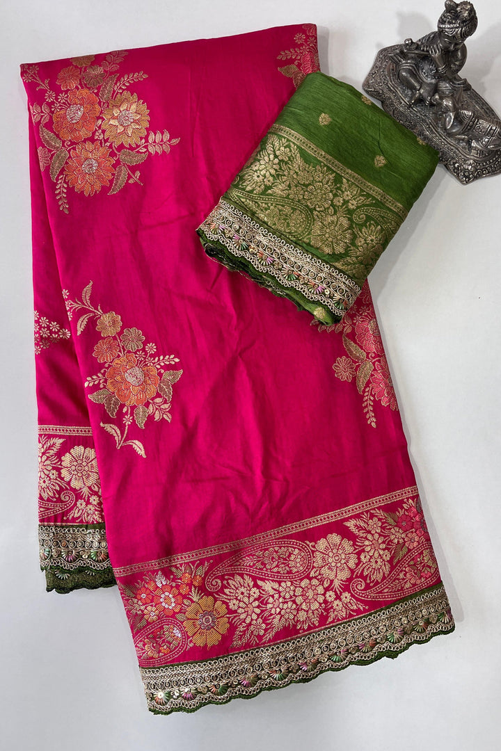 Moonchild Moment Banarasi Pattu Saree