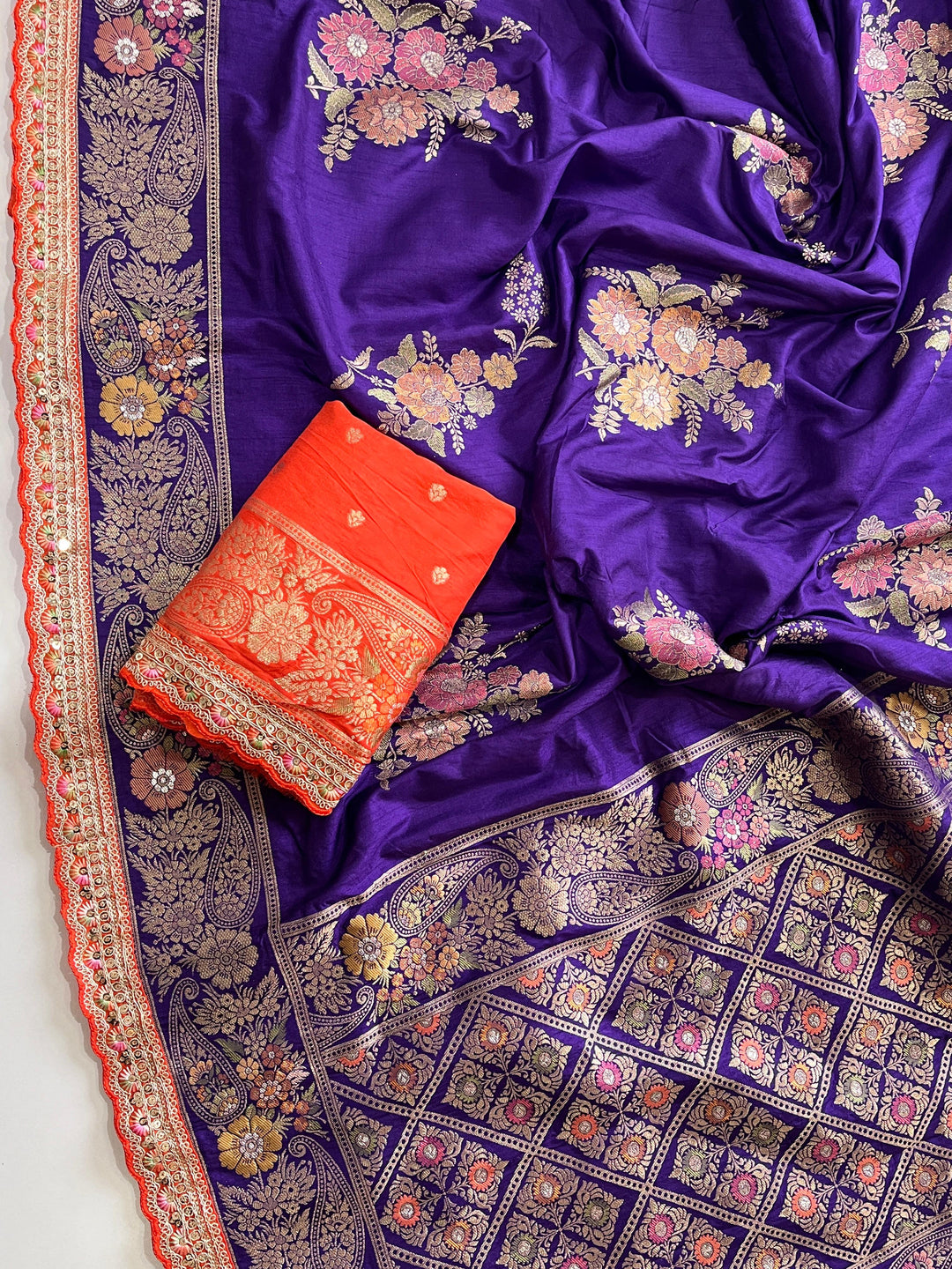 Moonchild Moment Banarasi Pattu Saree