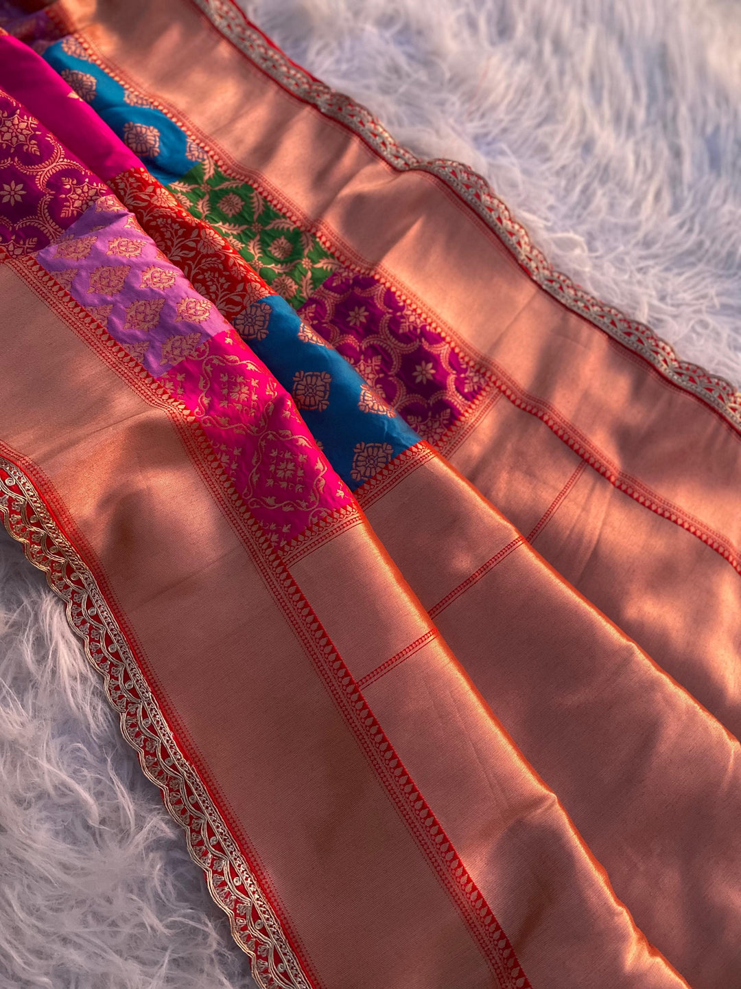 Handed-Down-Rangkat Silk Saree