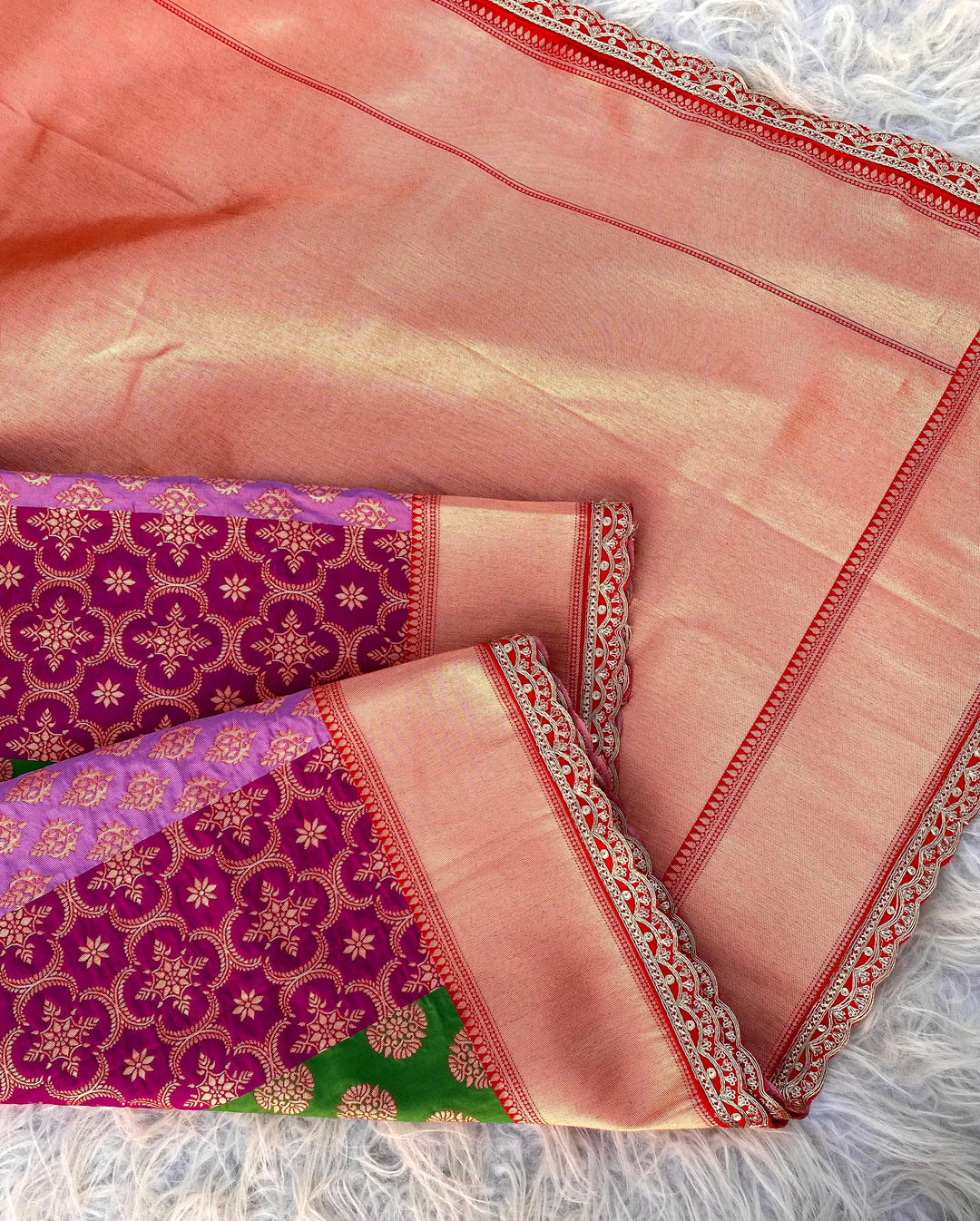 Handed-Down-Rangkat Silk Saree