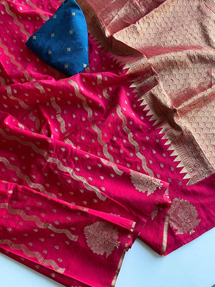 Hiya- A New Fancy Muga Silk Saree