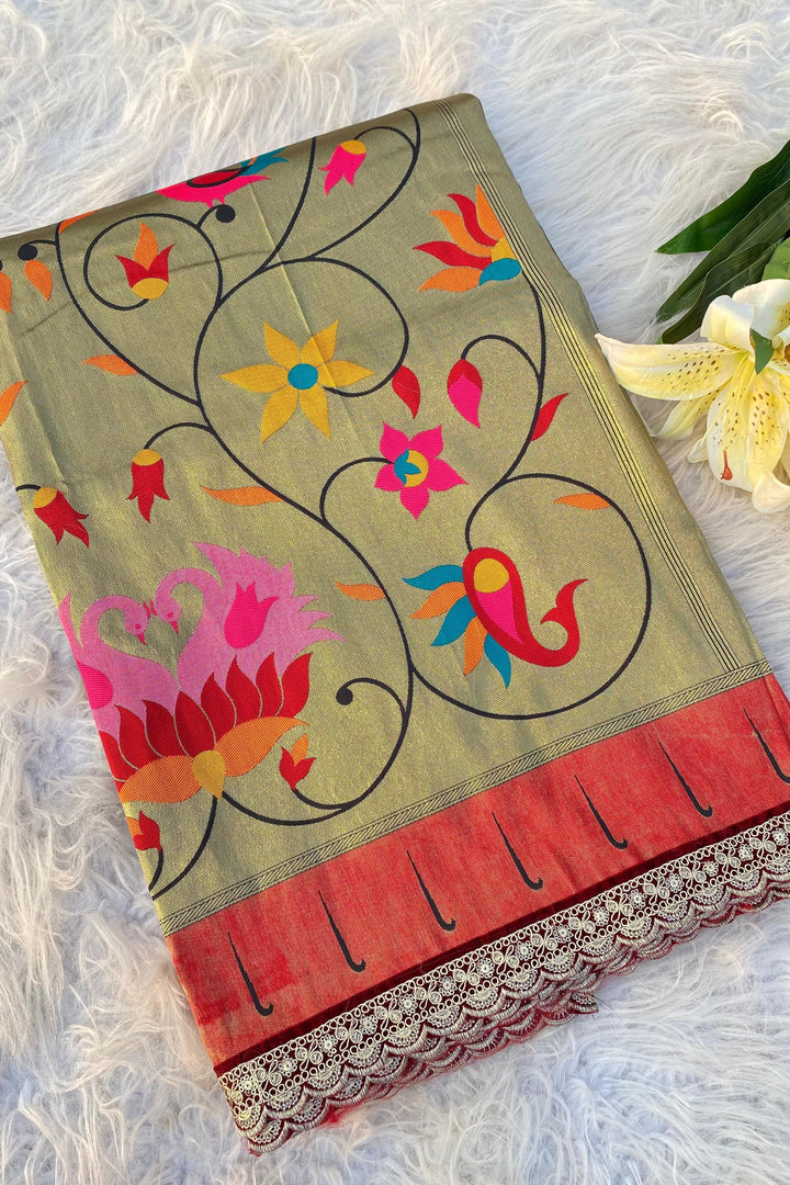 Grace In Every Fold Paithani Silk Saree