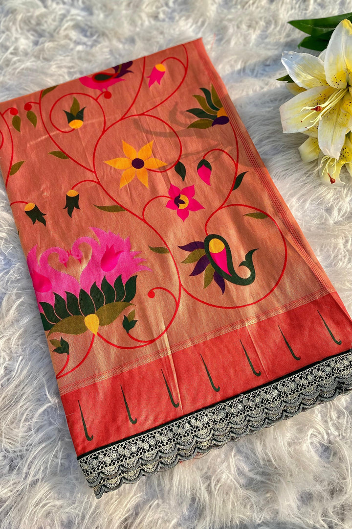 Grace In Every Fold Paithani Silk Saree