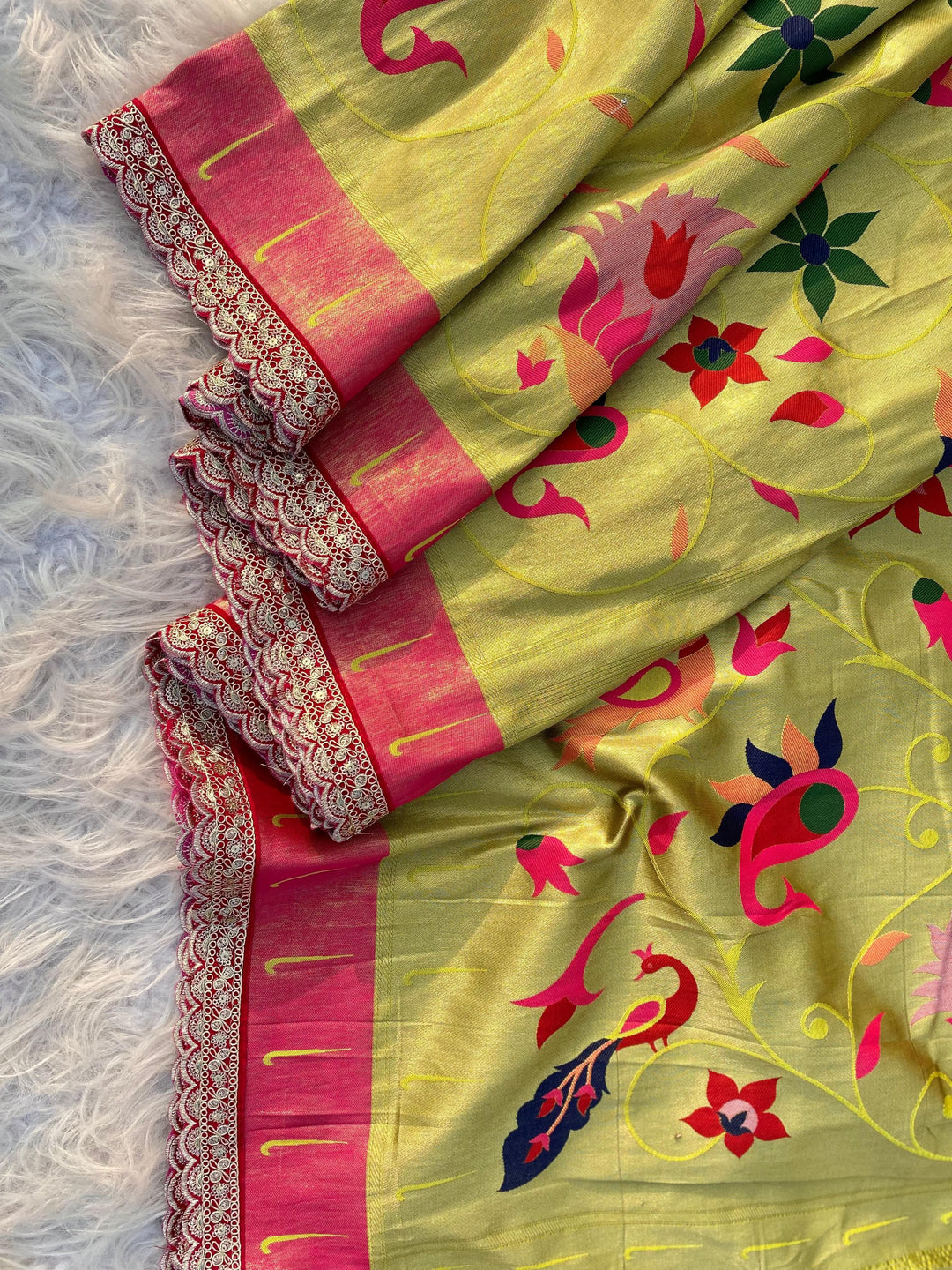 Grace In Every Fold Paithani Silk Saree