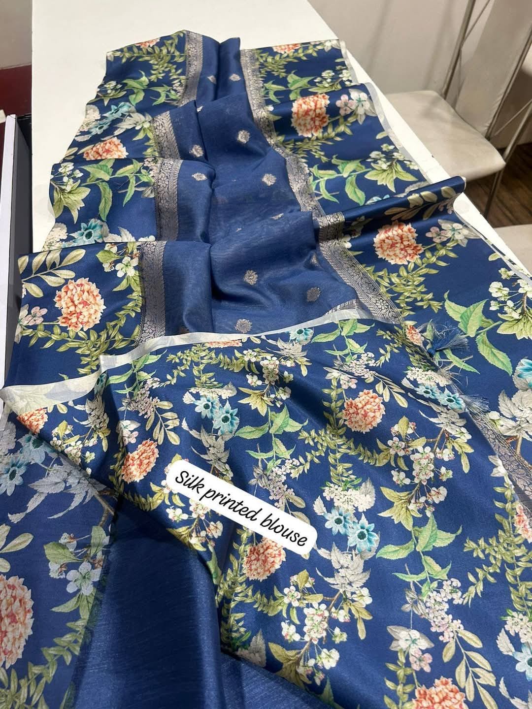 Yuyake Kanjivaram Silk Saree