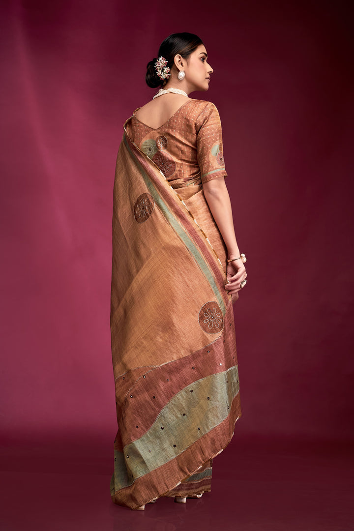 Season To Spark Tussar Silk Saree