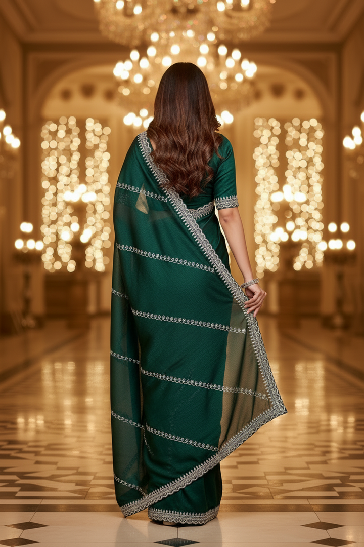 Passion With Fancy Silk Saree