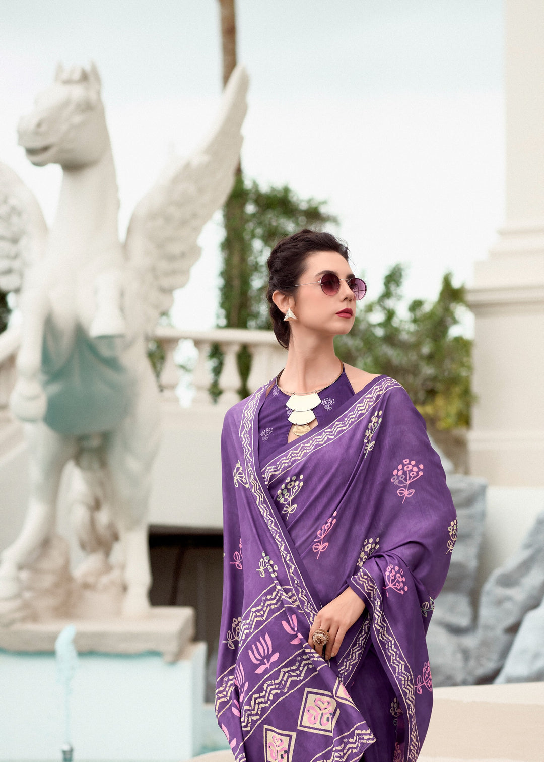 Season Of Giving Resham Silk Saree