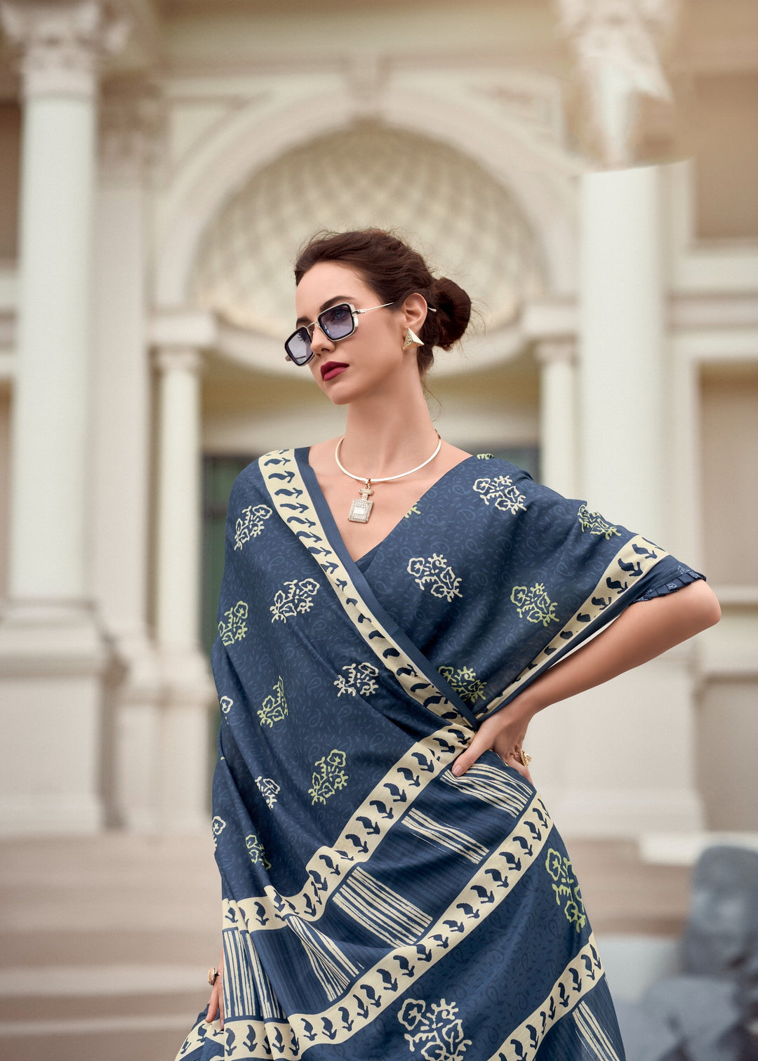 Season Of Giving Resham Silk Saree