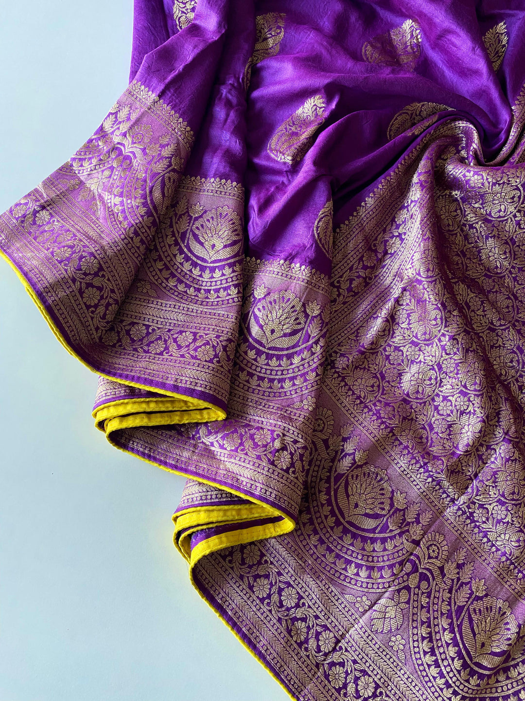 Calming Art Banarasi Dola Silk Saree