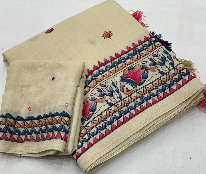 Life's Beauty Linen Saree