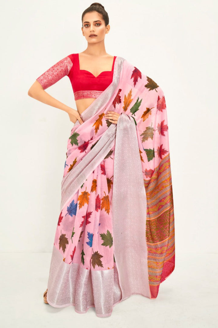 Sweet To Remember Chanderi Silk Saree