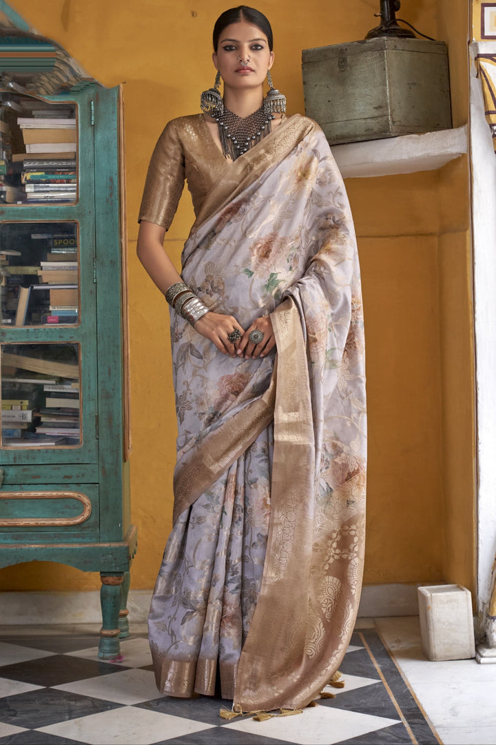 Instant Glamour Cotton Silk Saree