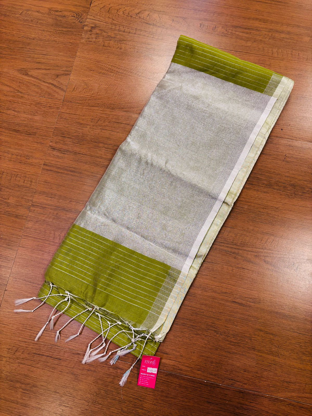 Green Bengal Cotton Silk Saree