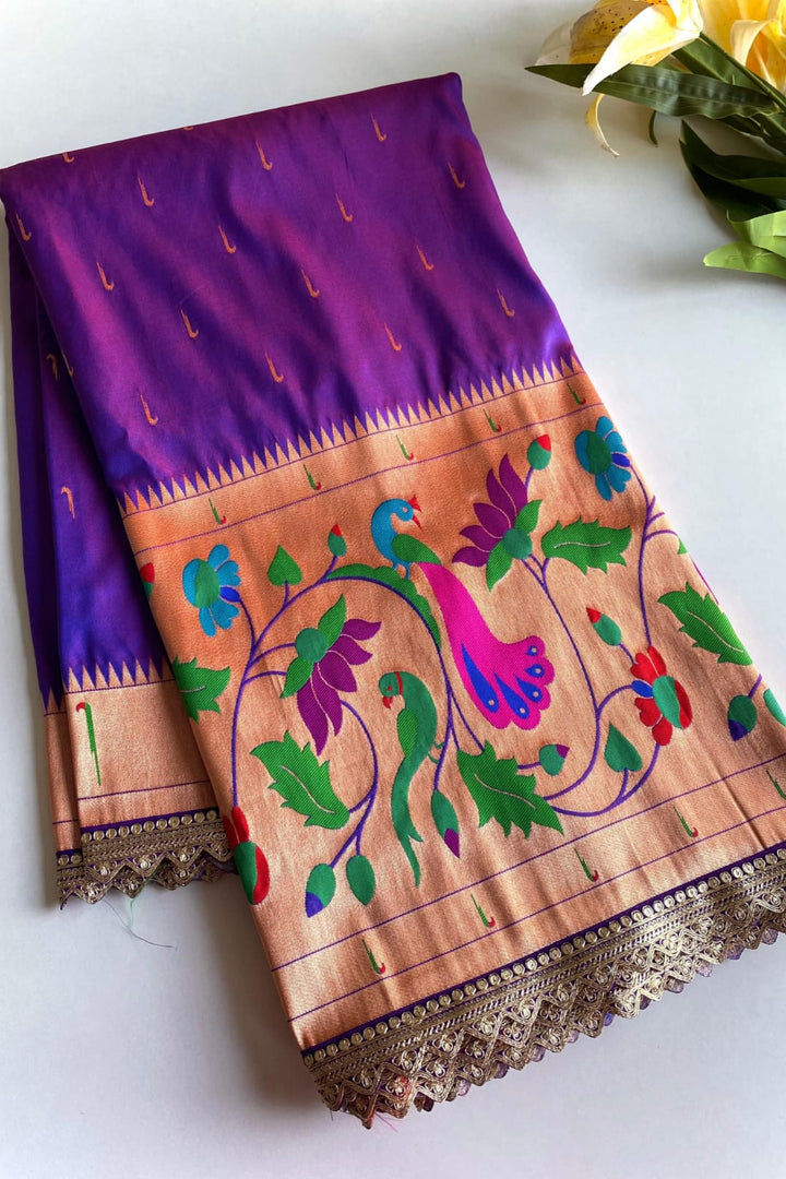 Jagriti Banarasi Paithani Silk Saree