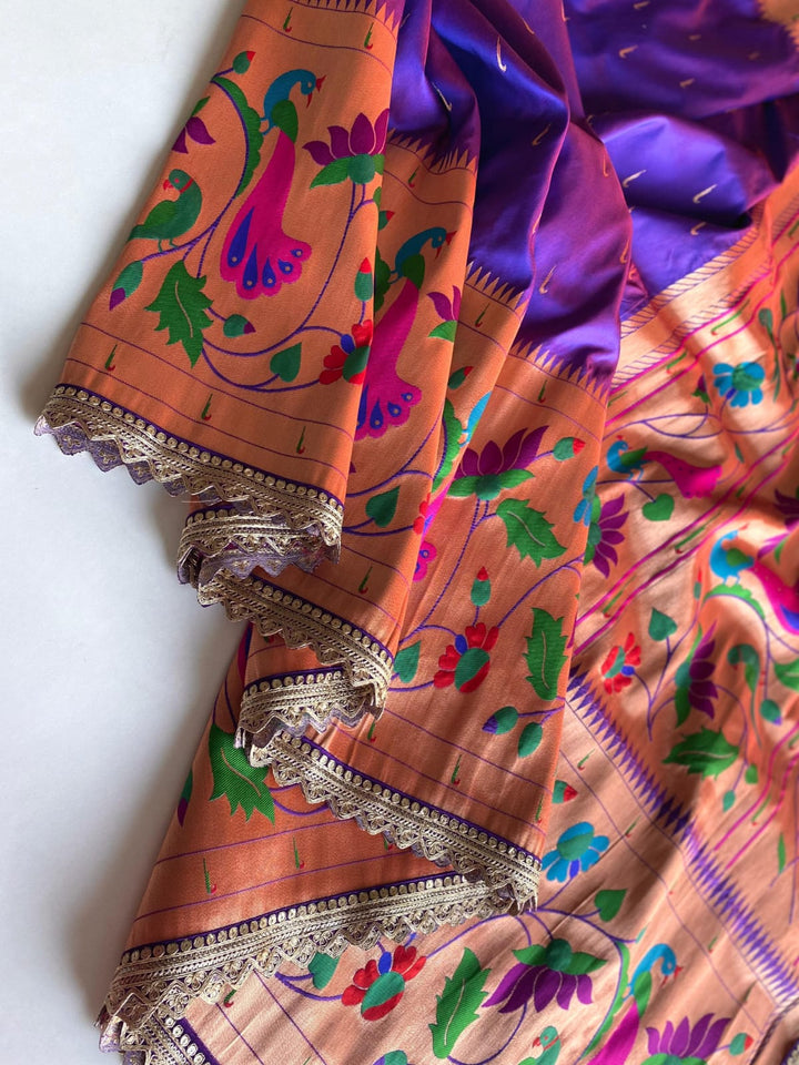 Jagriti Banarasi Paithani Silk Saree