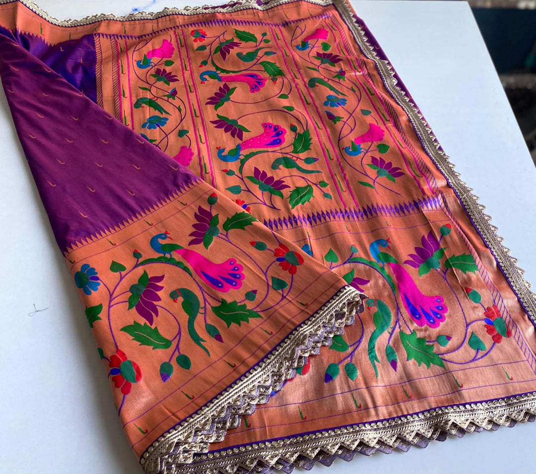 Jagriti Banarasi Paithani Silk Saree