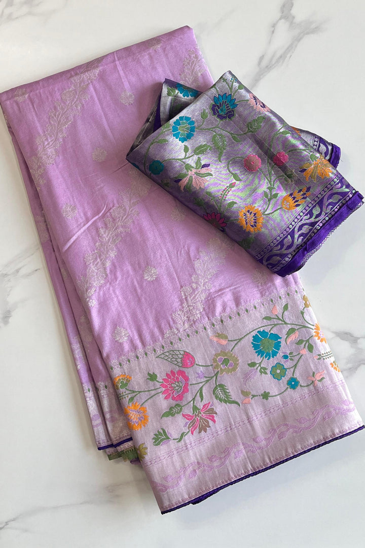 Ghana Banarasi Tissue Silk Saree