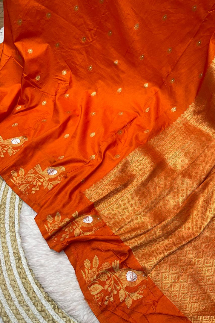 Good-Ish Banarasi Dola Silk Saree