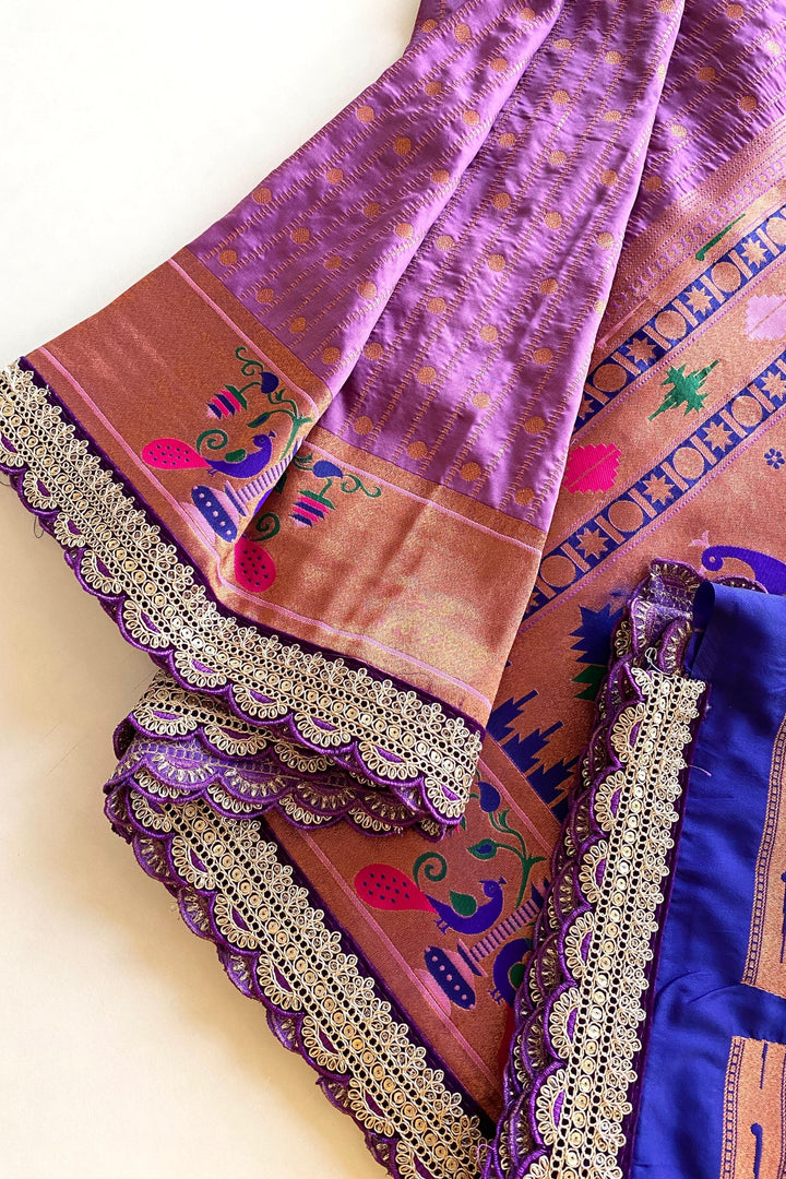 Full Bloom Paithani Silk Saree