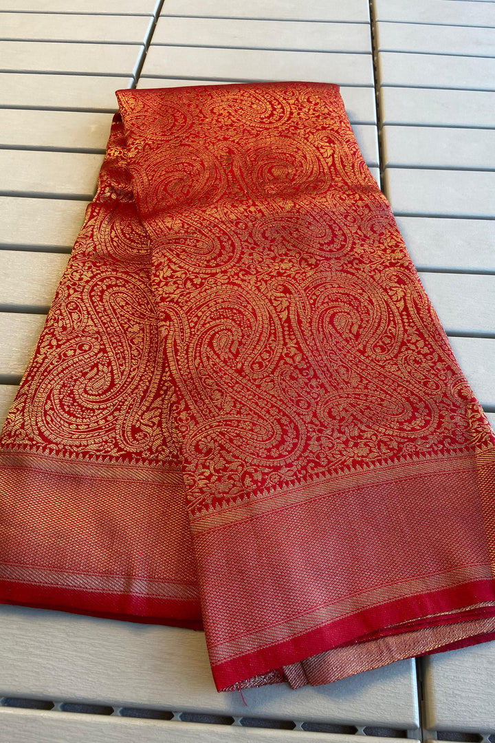 Circle Of Art Banarasi Khaddi Silk Saree