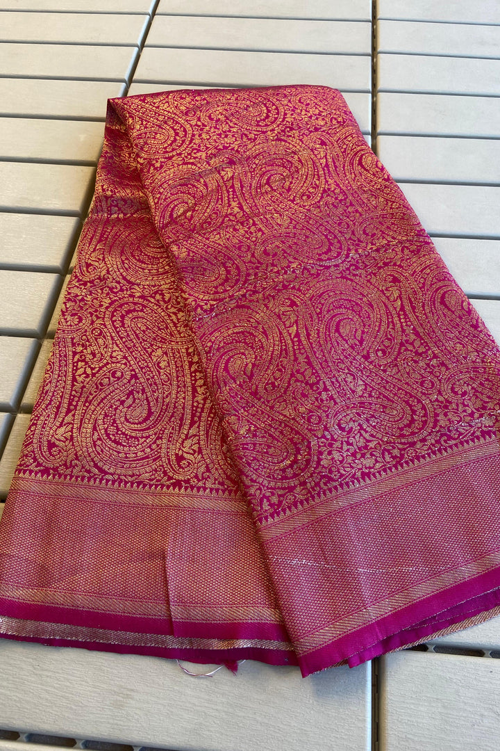 Circle Of Art Banarasi Khaddi Silk Saree