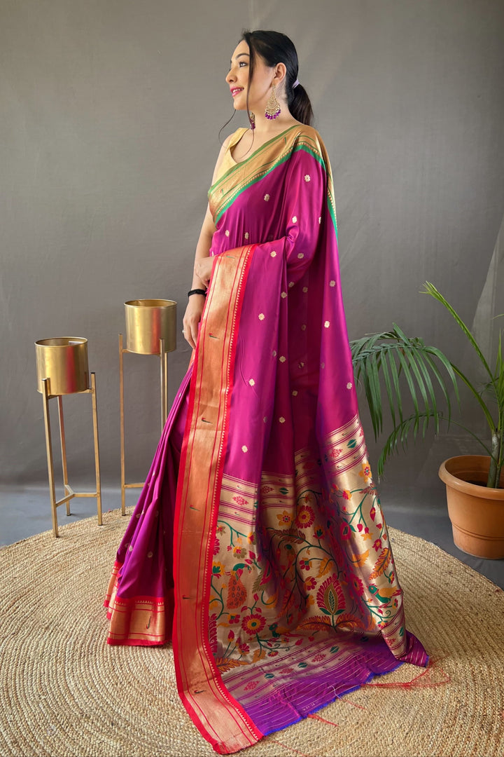 Loving With Passion Paithani Silk Saree