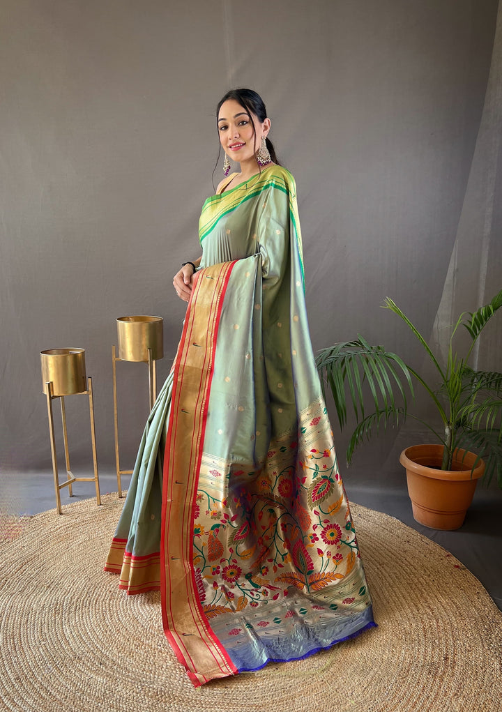 Loving With Passion Paithani Silk Saree