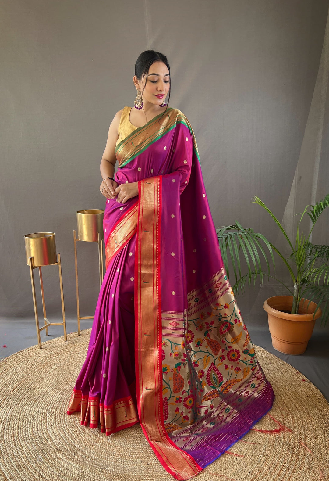 Loving With Passion Paithani Silk Saree