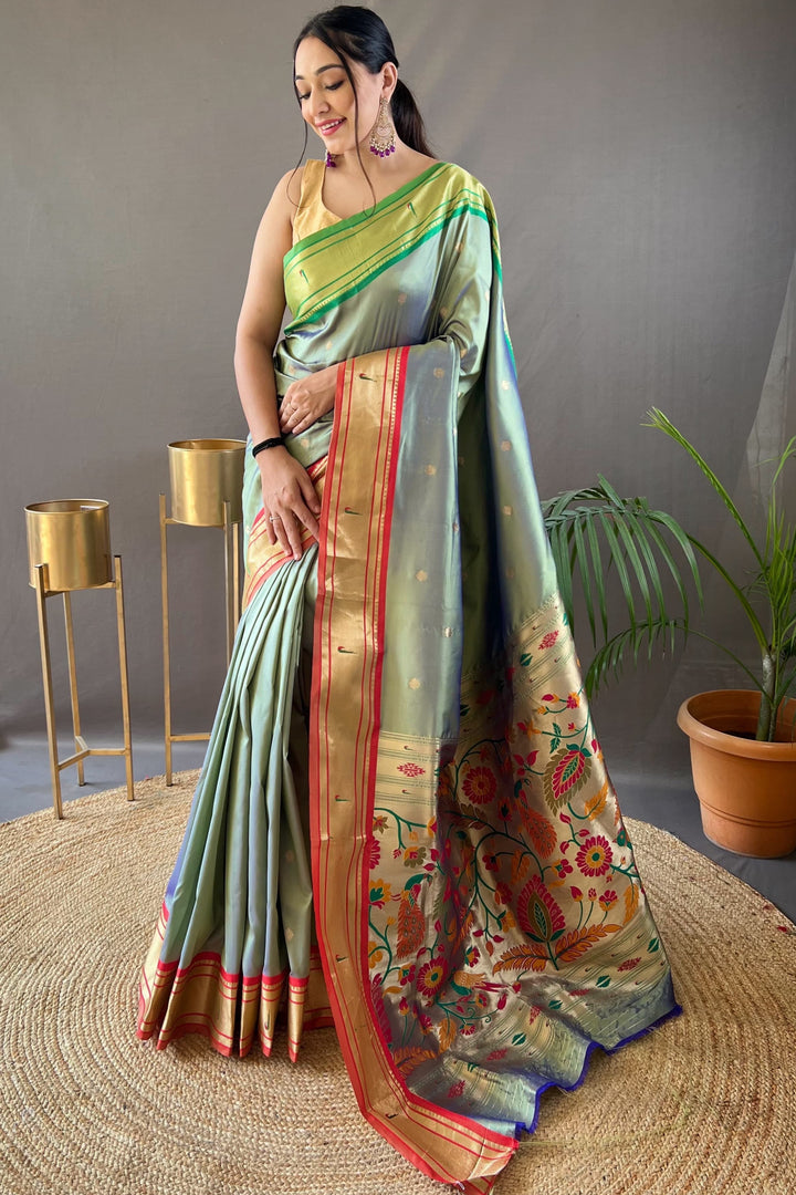 Loving With Passion Paithani Silk Saree