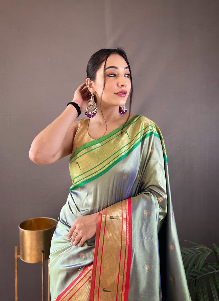 Loving With Passion Paithani Silk Saree