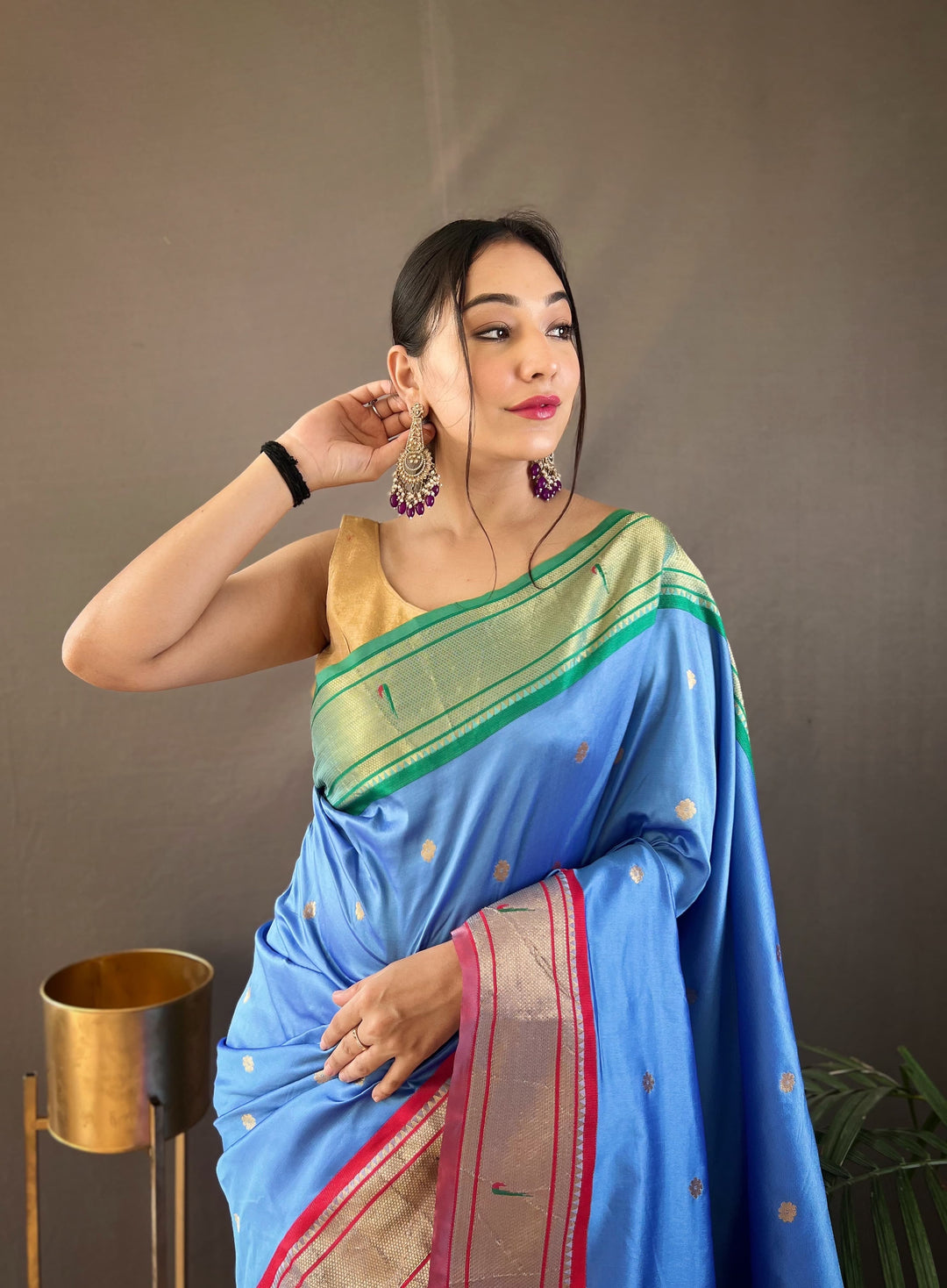 Loving With Passion Paithani Silk Saree