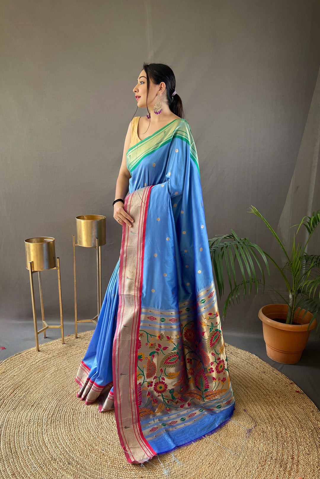 Loving With Passion Paithani Silk Saree