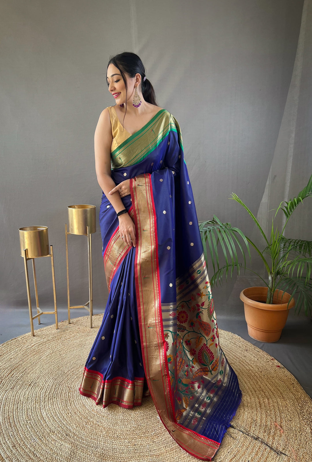 Loving With Passion Paithani Silk Saree