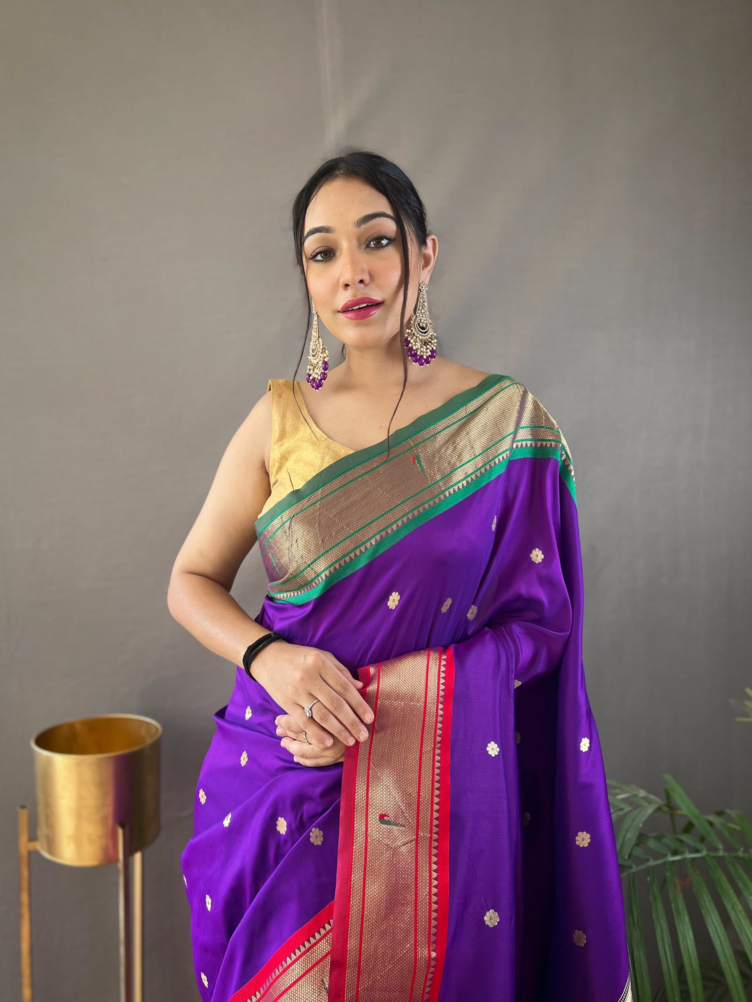 Loving With Passion Paithani Silk Saree