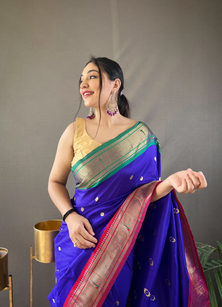 Loving With Passion Paithani Silk Saree