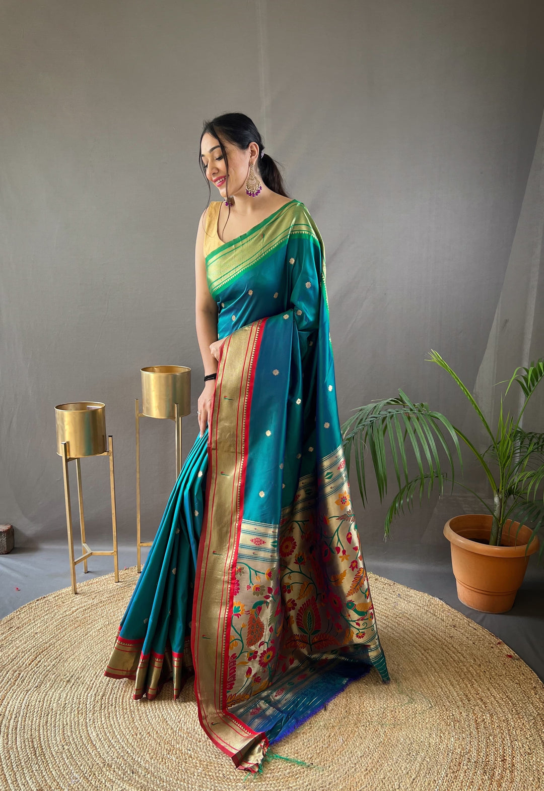 Loving With Passion Paithani Silk Saree