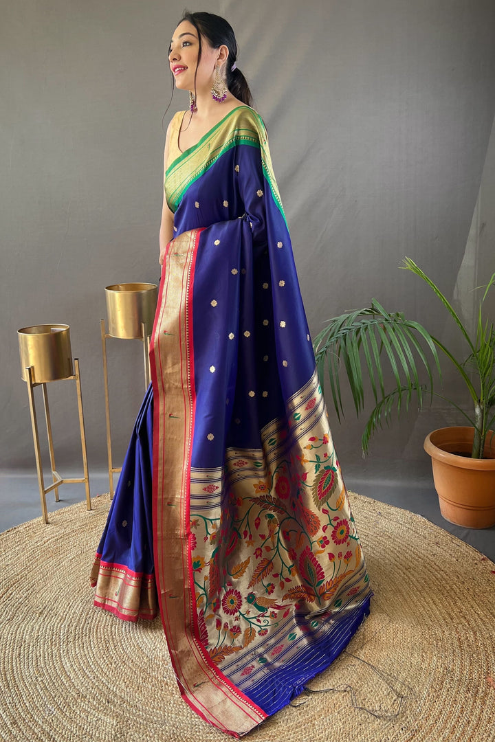 Loving With Passion Paithani Silk Saree