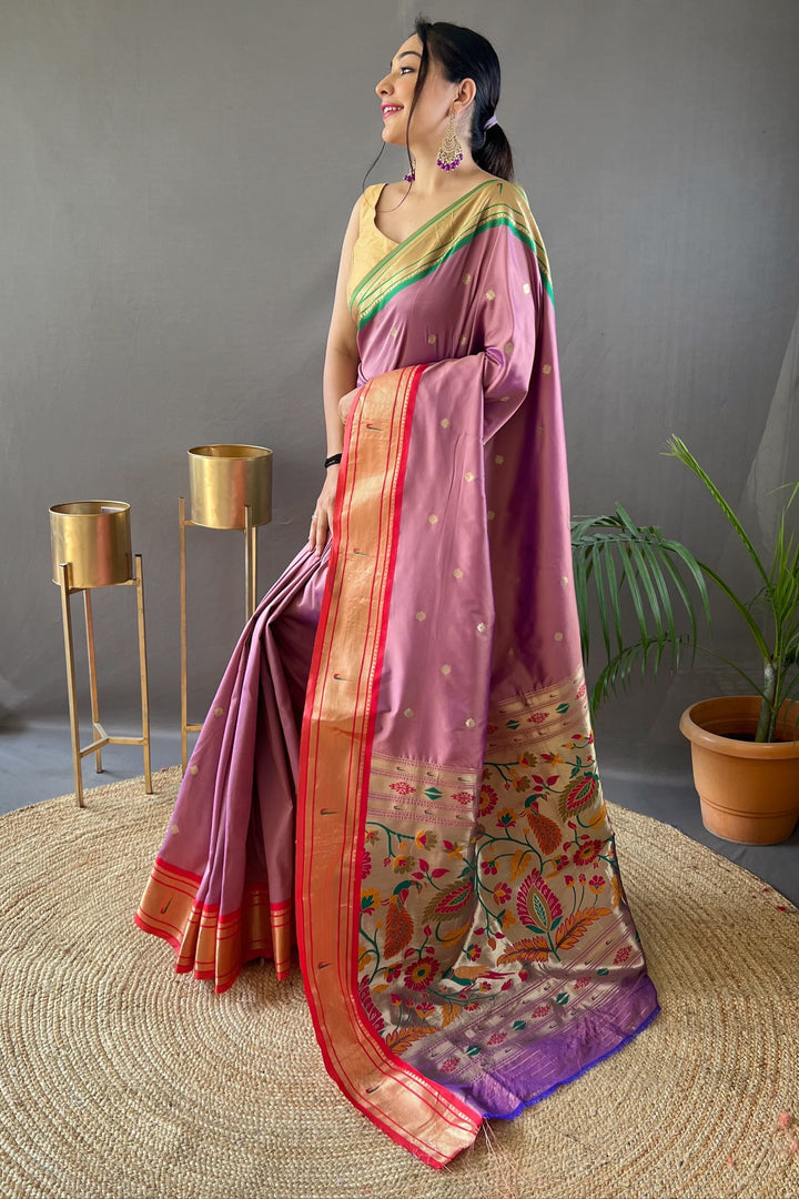 Loving With Passion Paithani Silk Saree