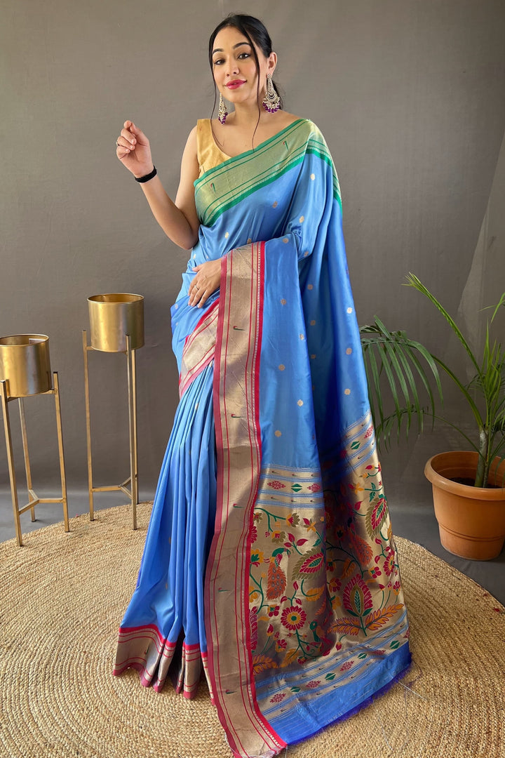 Loving With Passion Paithani Silk Saree