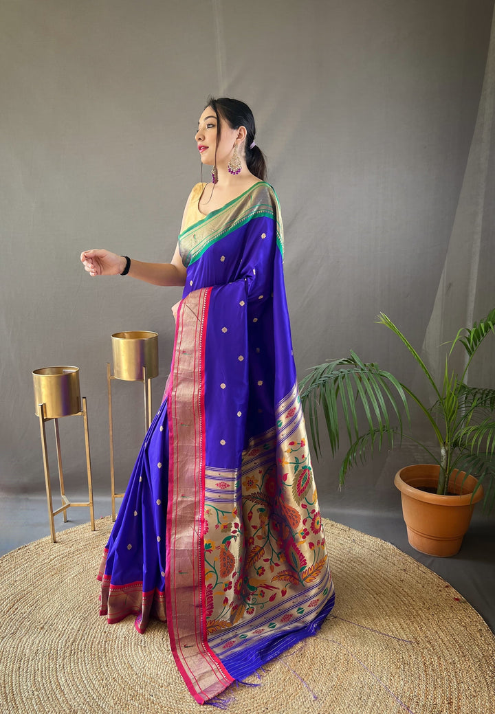 Loving With Passion Paithani Silk Saree