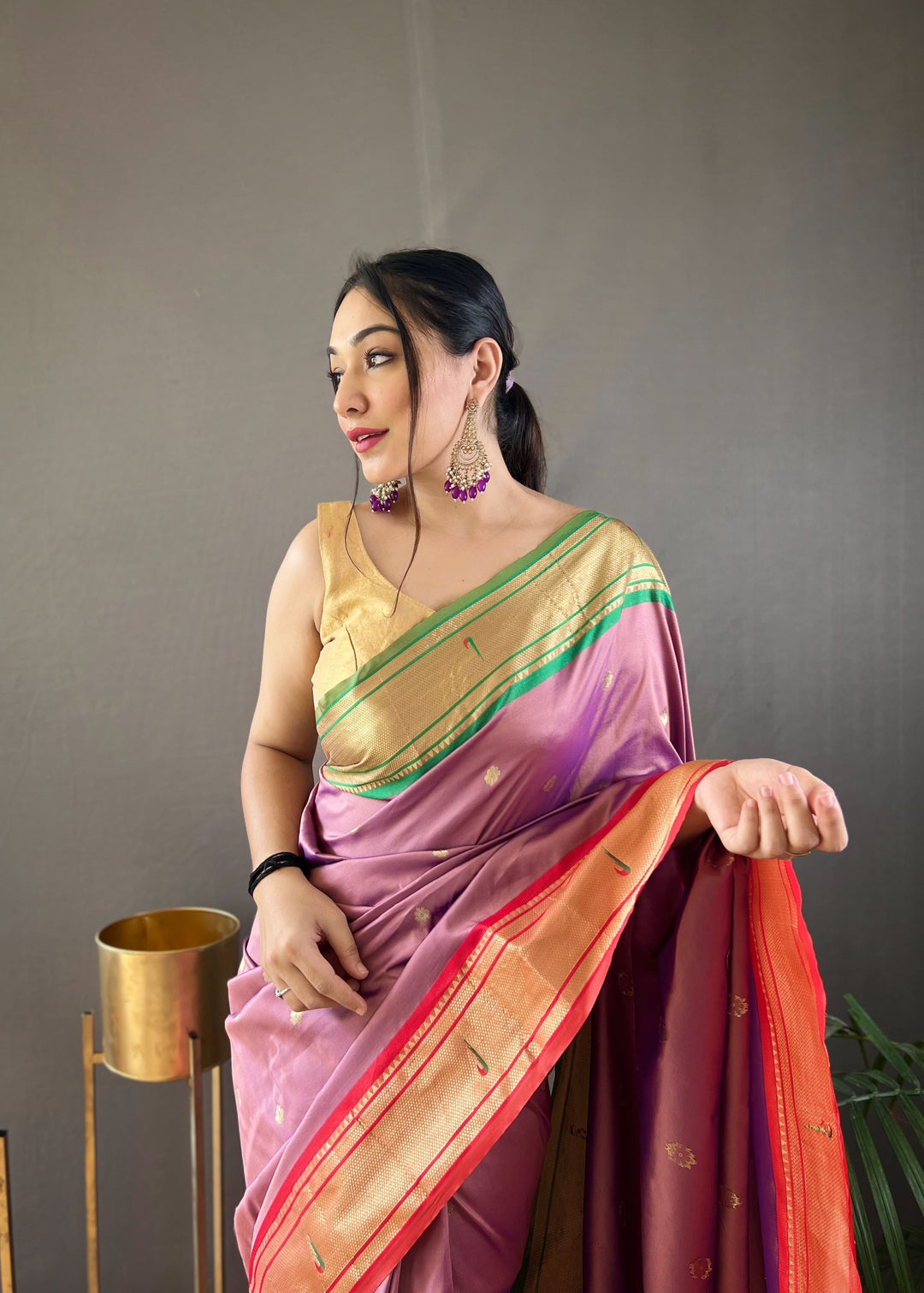 Loving With Passion Paithani Silk Saree