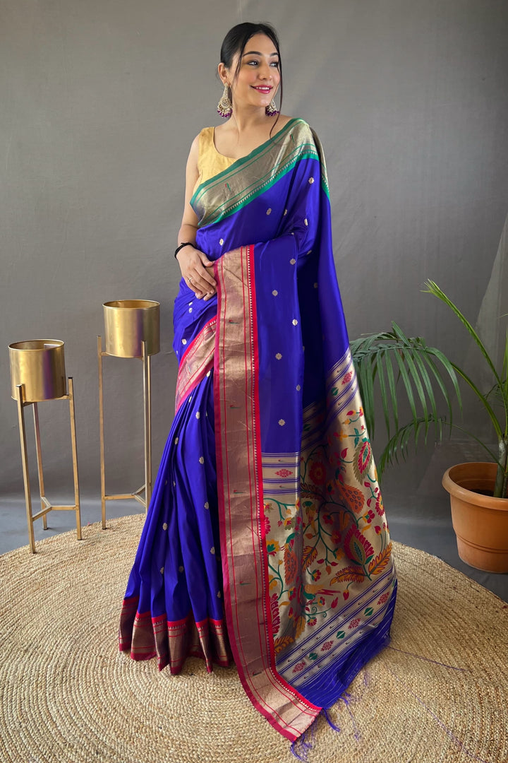 Loving With Passion Paithani Silk Saree