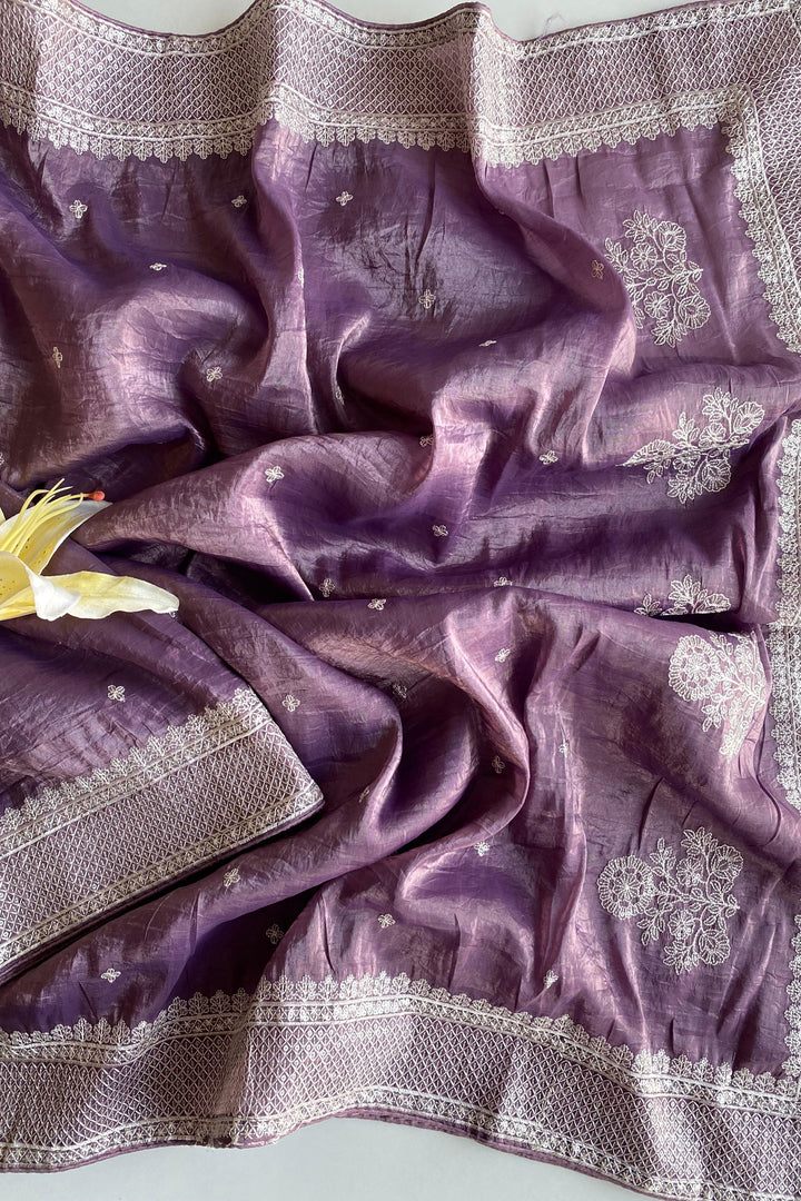 Modern Wear [Organza Silk Saree]