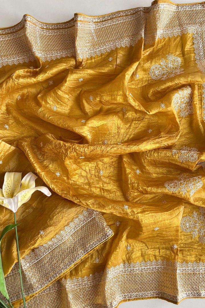 Modern Wear [Organza Silk Saree]