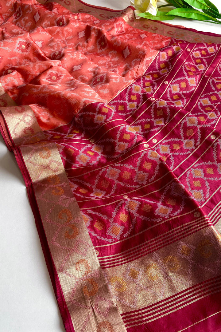 Magic In Every Step Tussar Silk Saree