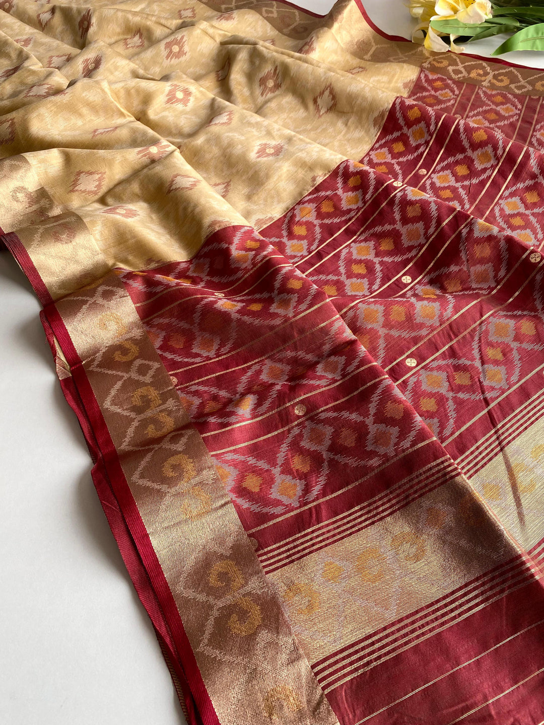 Magic In Every Step Tussar Silk Saree