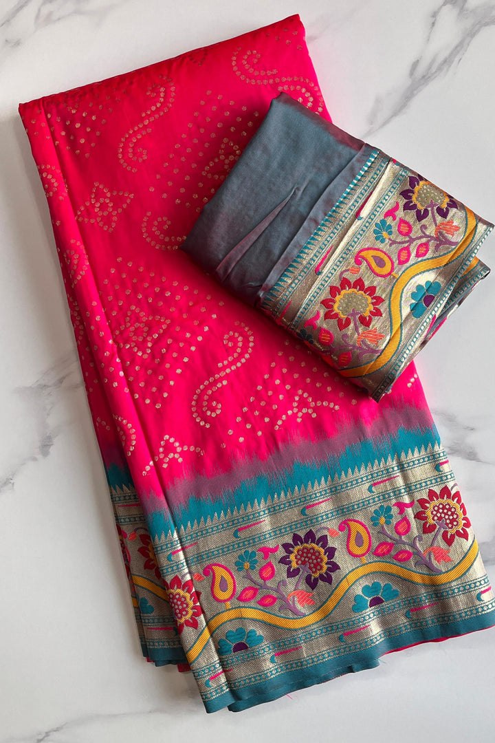 Dance Of Tradition-Paithani Saree